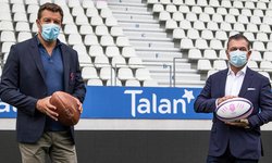 Thomas Lombard, Directeur Général du Stade Français Paris, et Philippe Cassoulat, Directeur Général groupe Talan