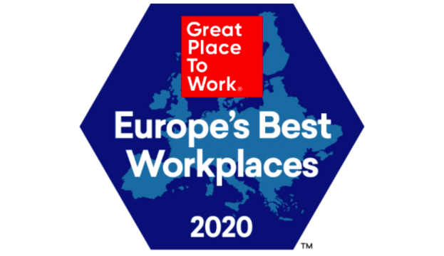 Great Place to Work Europe 2020